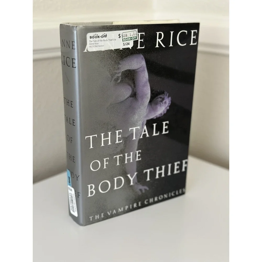 Anne Rice SIGNED The Tale of the Body Thief 1st Edition HCDJ 1992